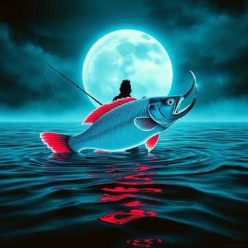 Поймал леща