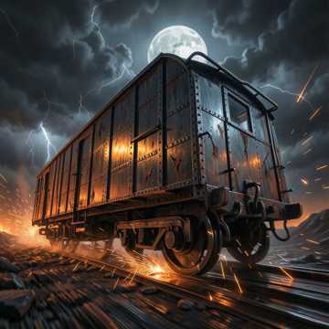 Небо разрЕзали