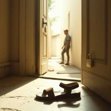 Сандали старые