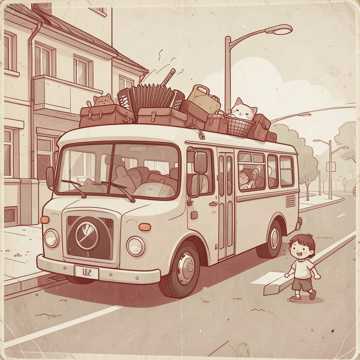 Дама и багаж (использован стих В Гелетайтис)