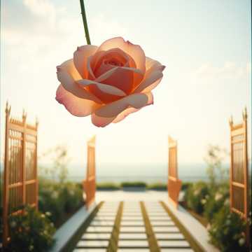 Срезанная роза