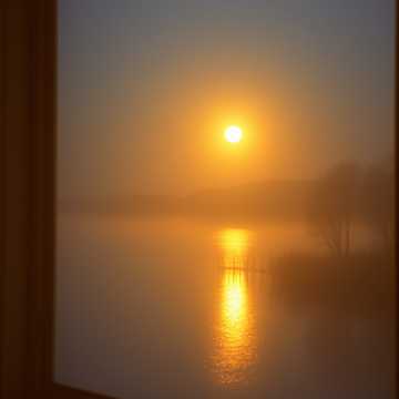 Янтарный месяц.