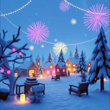 Новый год в Крафтиксе