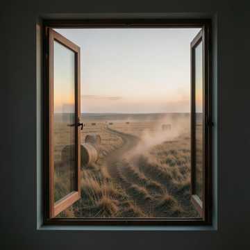 Степной ветер - путешественник