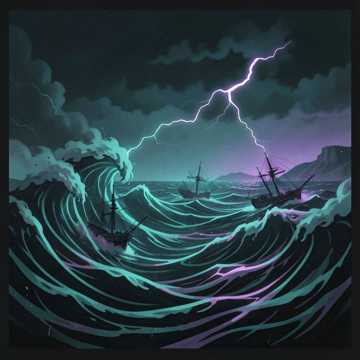 Буря с берега