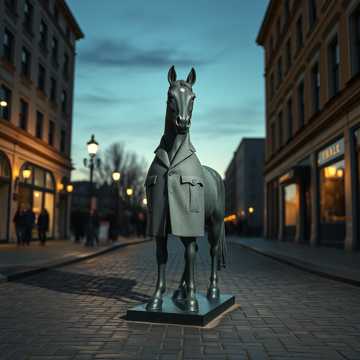 Конь в пальто