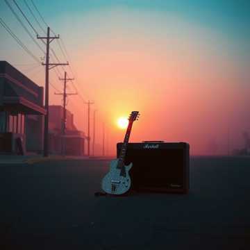 розовый закат