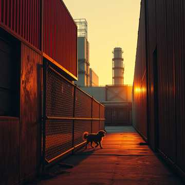 Бродячих пёс