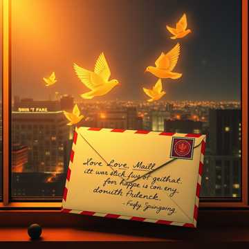 Письма летят к тебе