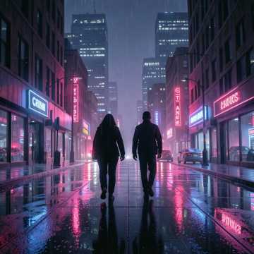 Город а огне