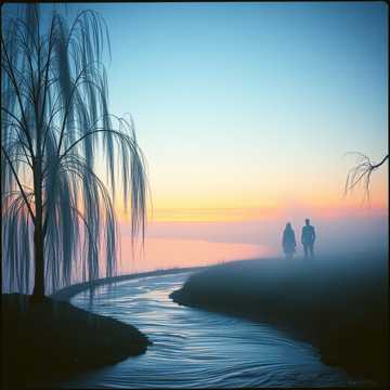 Течёт ручей