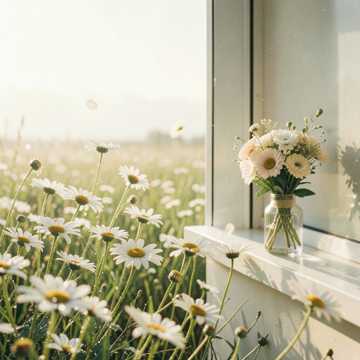 Я гадаю на ромашке