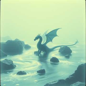 Нимфа и драконы