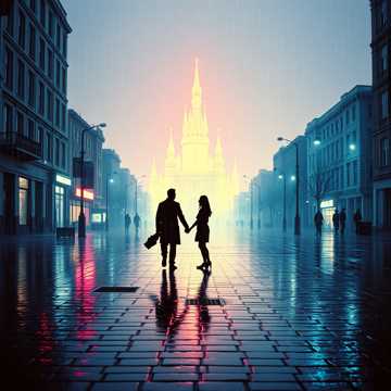 Замок из дождя