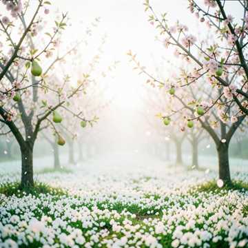 Весенний сад