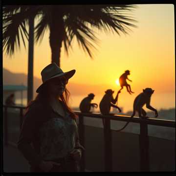 В Сухумском обезьяннике