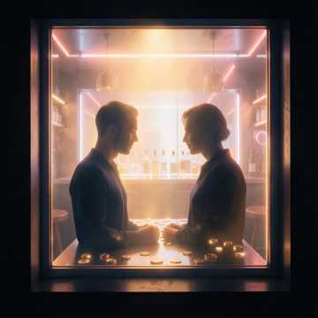 Старше на взгляд.