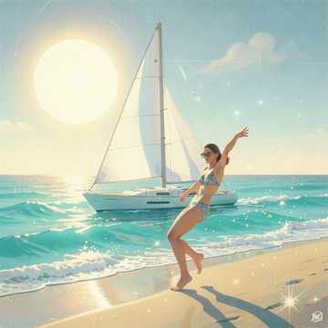 Море солнце