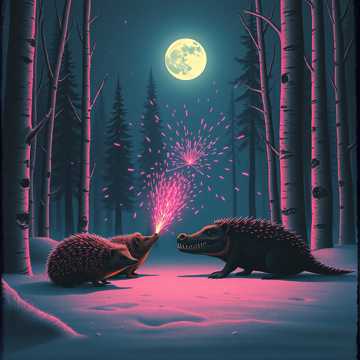 Четыре пьяных ёжика и Гена Крокодил (Edit)