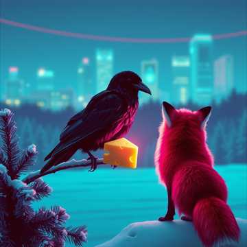 Ворона и лисица Крылов И.А.