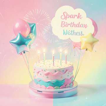 Торт и Фейерверк