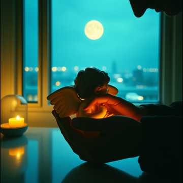 Фарфоровый ангел