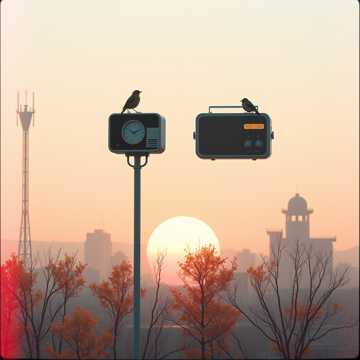 Льётся песенка скворца