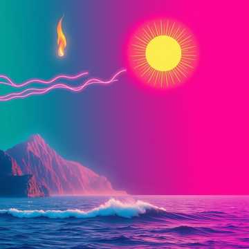 Горы и моря.