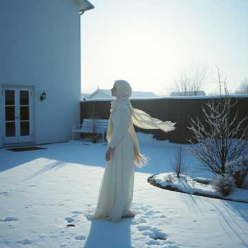 Я нежная, я снежная