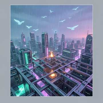 Город неоновых снов