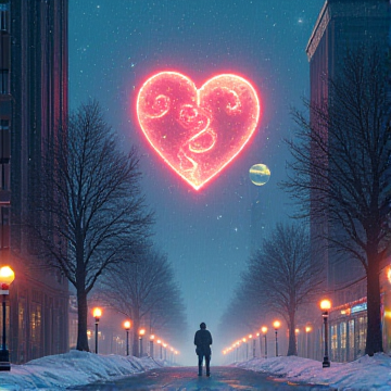 The January blizzard is ringing