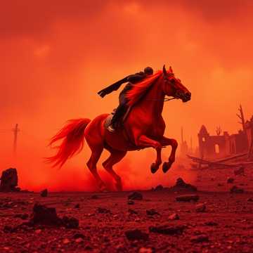 Второй всадник.