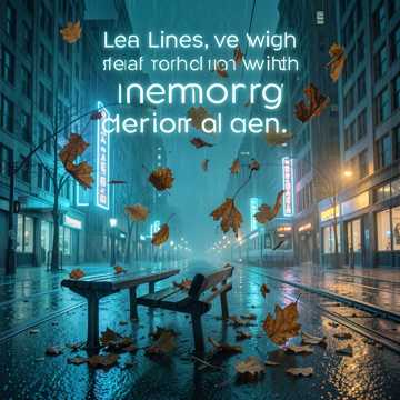 Листья и тополя.