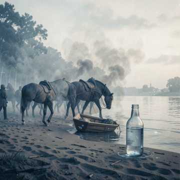 Течет речка, да по песочку. (Edit)