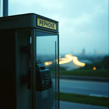 Я в будке телефонной