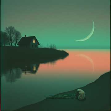 Река у дома