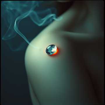 Родинка  ее