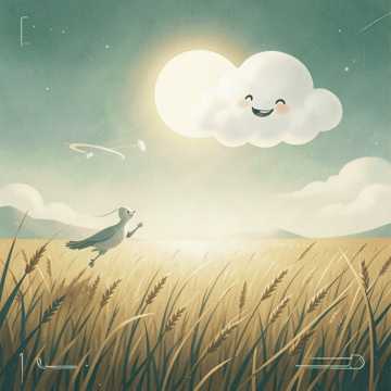 Ветер и тучка