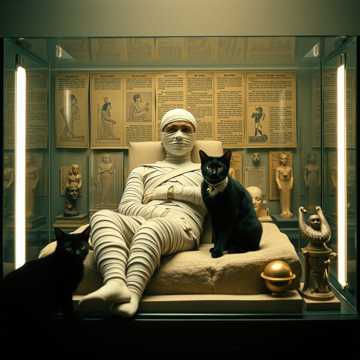 MUMMY 2... Утро в музее