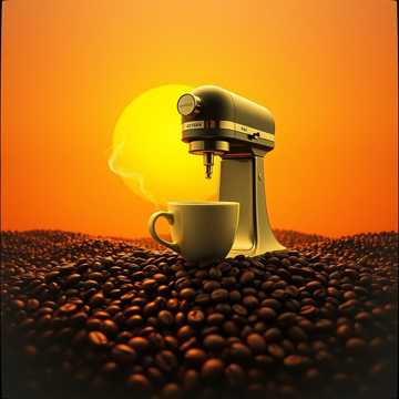 O café flui através de nós