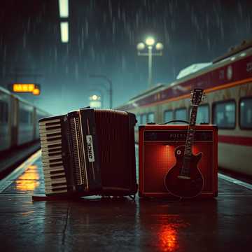 Весёлый баянист