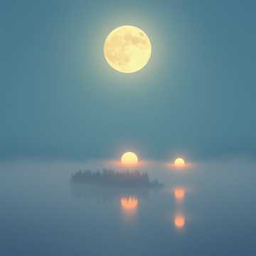 **Легенда о трёх лунах**