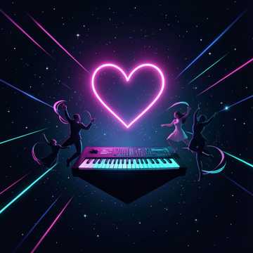 Обновил старую красивую танцевалку в стиле Сандры! :-)