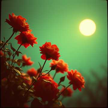 Кавер на красные розы