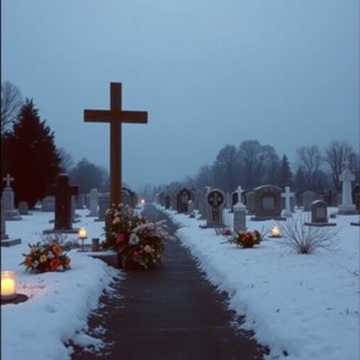 Слезами землю омывая