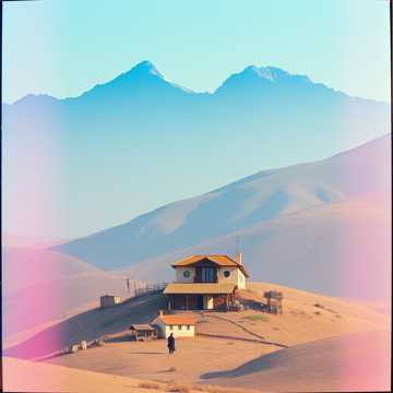 Синие горы.