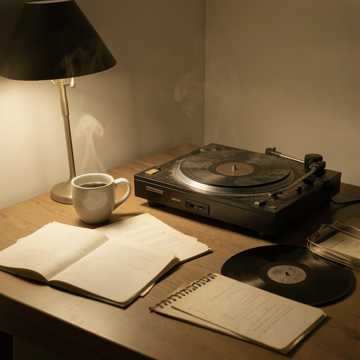 Чисто для прикола: создаю трек по промту из интернета. :-) Coffee Rings & Loose Pages