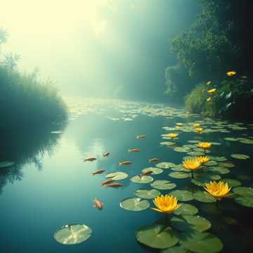 Вода в реке дышала свежестью