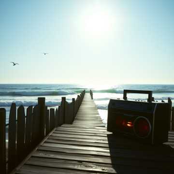 Море у дачи