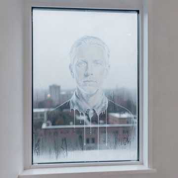 Рисунок на стекле